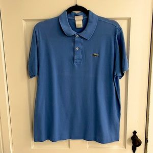 Lacoste Polo Shirt Size 5 (M) in Royal Blue
